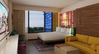 Garden Deluxe Studio - One Queen Bed and One Pull-Down Bed