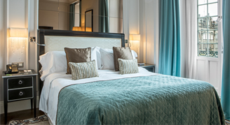 Image of a single bed in a Classic Room.