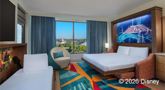 Theme Park-View Two-Bedroom Villa