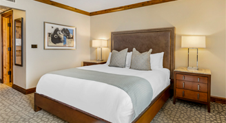 Interior Room - One King Bed