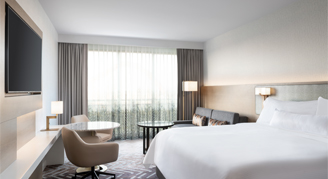 Image of a single bed in a Traditional Room.