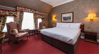 Image of a single bed in a Classic Room.