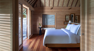 One-Bedroom Premier Mountain-View Overwater Bungalow Suite