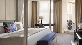 The Bloomsbury Suite at the Kimpton Fitzroy London.