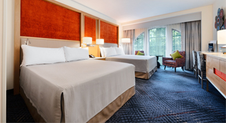 Hard Rock Club Room - Two Queen Beds