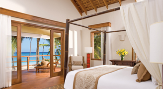 Premium Oceanfront Suite - One King Bed at Zoetry Agua in Punta Cana