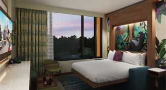 Garden Duo Studio - One Queen Pull-Down Bed