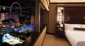 Vdara Fountain-View Studio - One King Bed