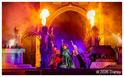  the Hocus Pocus Villain Spelltacular stage show