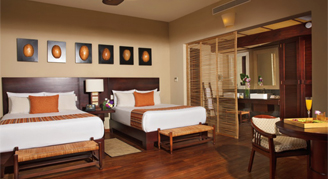 Junior Suite Garden-View - Two Queen Beds at Zoetry Agua in Punta Cana
