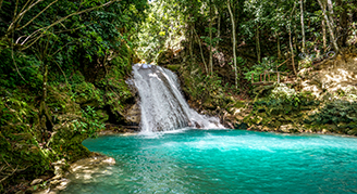 Waterfall on Jamaica