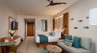 Junior Suite Tropical-View - Two Queen Beds at Dream Macao Beach Punta Cana resort
