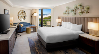 Ocean-View One King Bed room