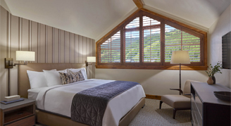 Resident suite bedroom