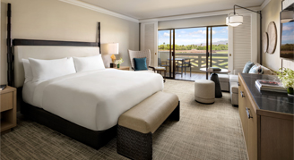 Partial-Ocean-View Room - One King Bed