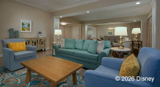 Disney's BoardWalk Villas three bedroomm villa