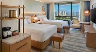 Rainbow Tower Partial-Ocean-View Room