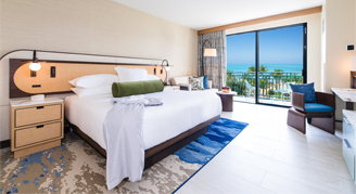 Renovated Ocean-View Room - One King Bed