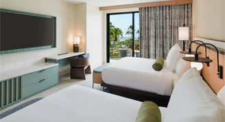 Renovated Pool-View Room - Two Queen Beds