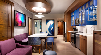 Preferred-View Two-Bedroom Villa Mobility Hearing Accessible with Tub