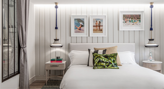 Image of a single bed in a Standard Room.
