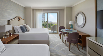 Photo of Standard-View Room with two queen beds.