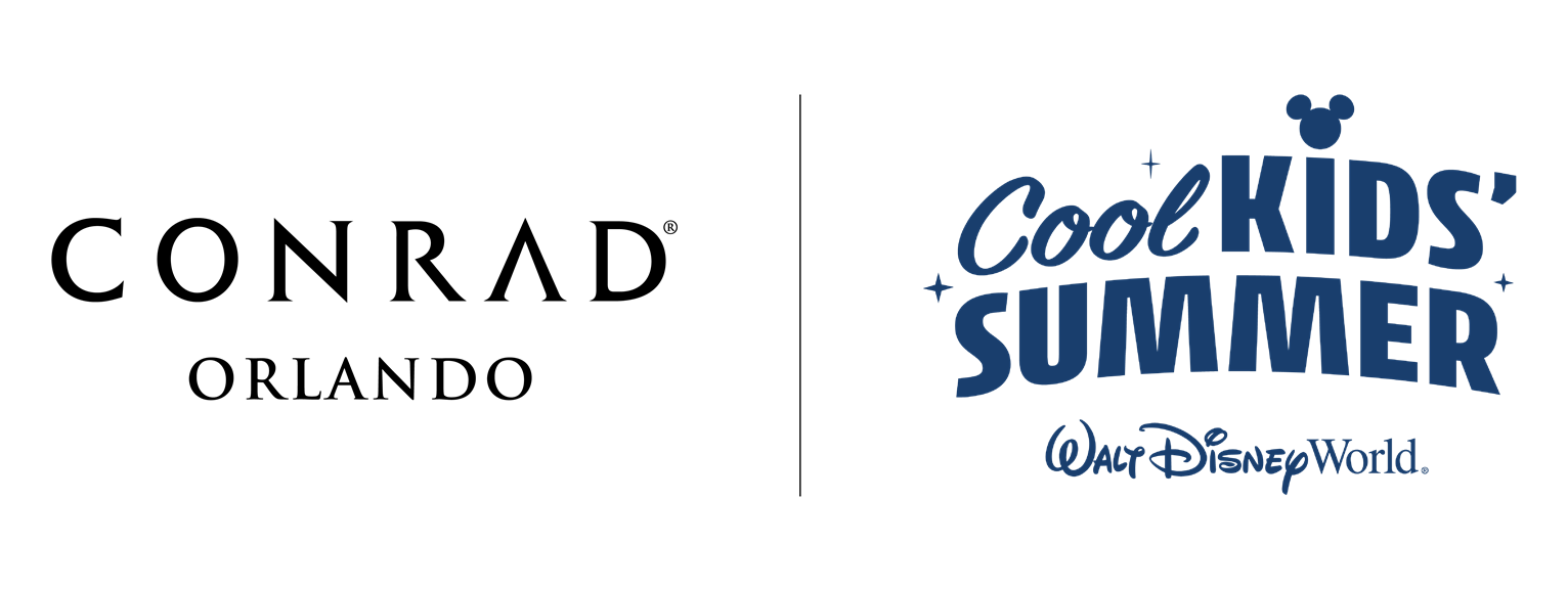 Conrad Orland and Disney Cool Kids' Summer logos