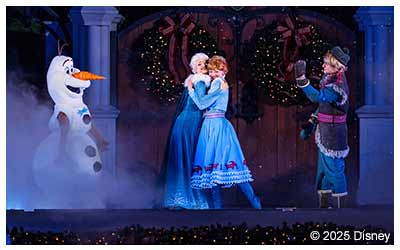Walt Disney World&reg; Resort - Elsa, Anna, Olaf &amp; Kristoff on stage