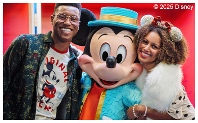 Couple with Mickey