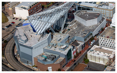 Aerial view of The National World War Two Museum