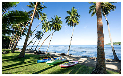 Snorkeling and kayaking in the ocean