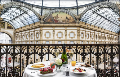 Galleria Vittorio Emanuele II Milan Hotel - Doria Grand Hotel in