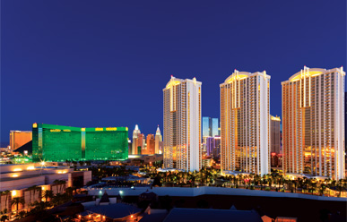 2 Las Vegas hotels offer a work-from-Las-Vegas travel package